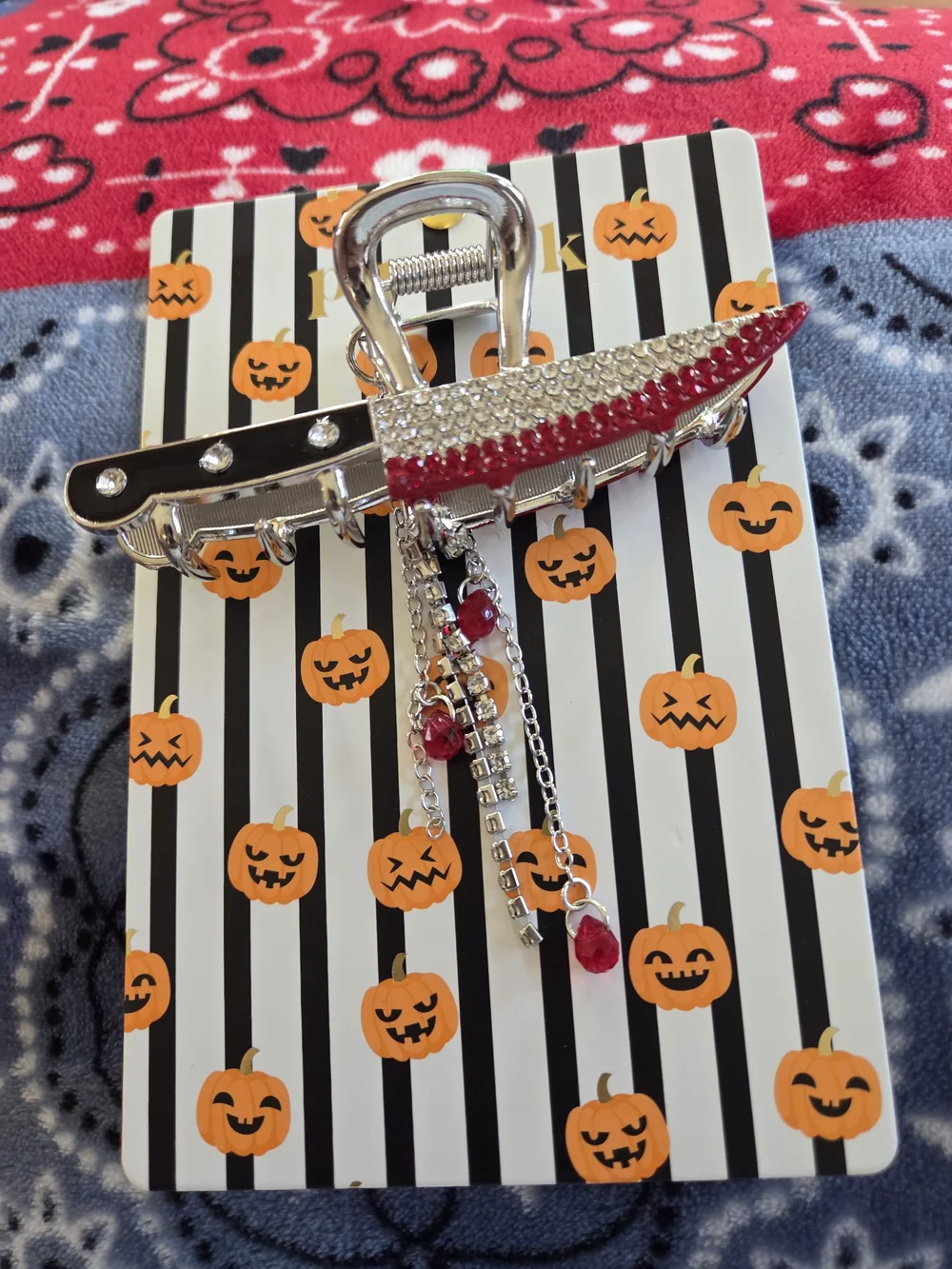 Piper K Bloody Cleaver Hair Claw